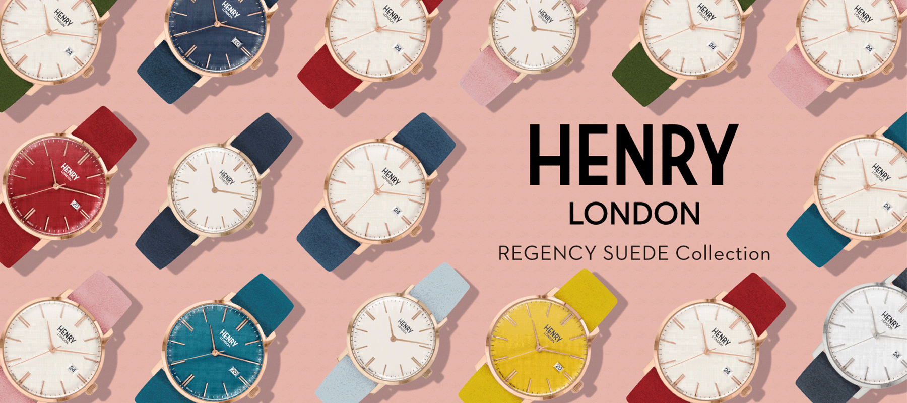 ヘンリーロンドン 時計 HENRY LONDON Regency Suede HL40-S-0352