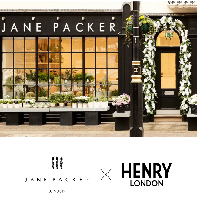 Jane Packer × HENRY LONDON プレゼントキャンペーン